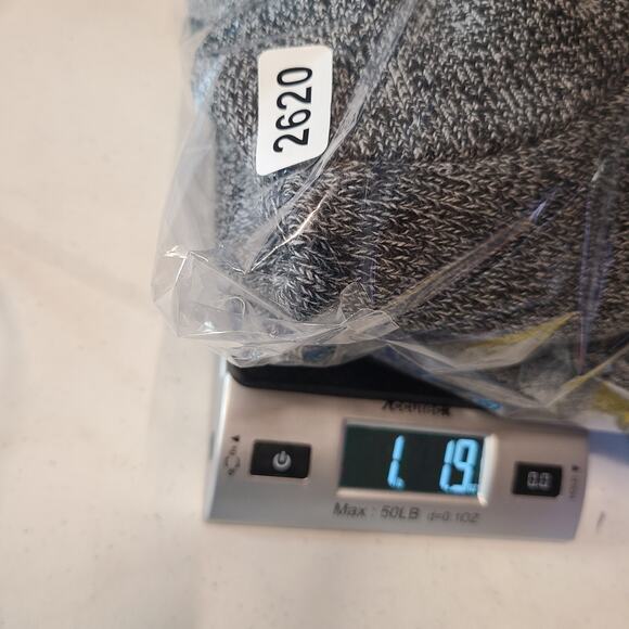 Oak Hill Gray Quarter Zip Cotton Knit Sweatshirt Men's Size 2XL 2620 - Picture 9 of 9